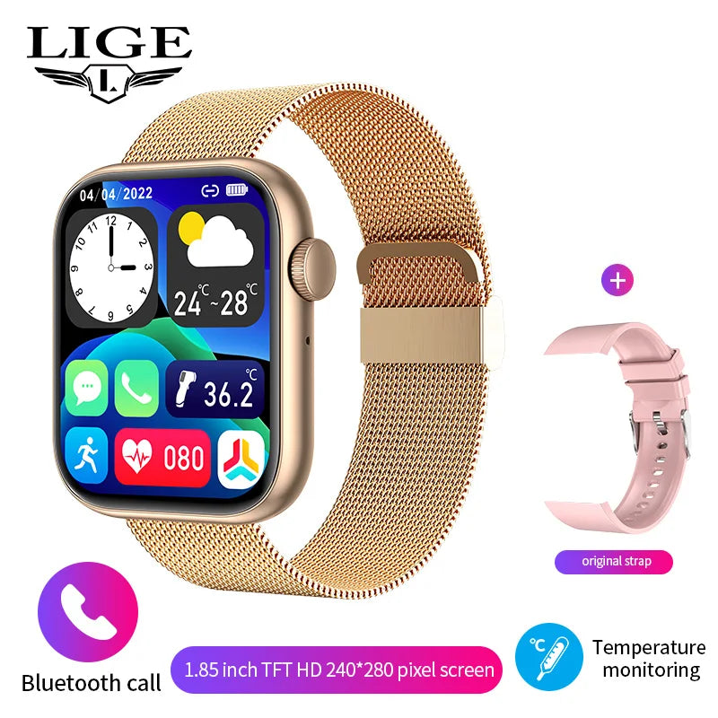 Novo Smart Watch Unissex - Carregamento sem fio | LIGE