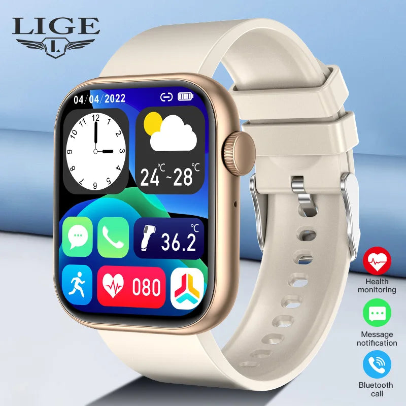 Novo Smart Watch Unissex - Carregamento sem fio | LIGE