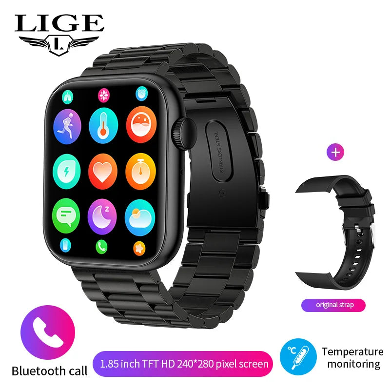 Novo Smart Watch Unissex - Carregamento sem fio | LIGE